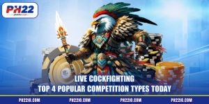 Live Cockfighting - Top 4 Popular Competition Types Today