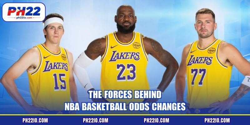 The forces behind NBA basketball odds changes